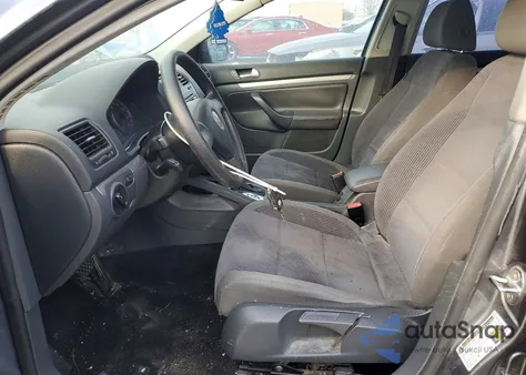 2007 Volkswagen Jetta 2.5 из США, поврежденный, VIN 3VWPF71K37M078749